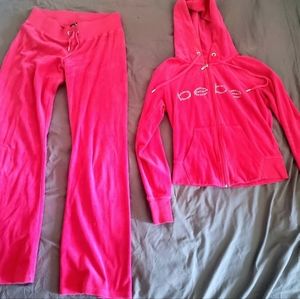 COPY - Pink Bebe Sweatsuit